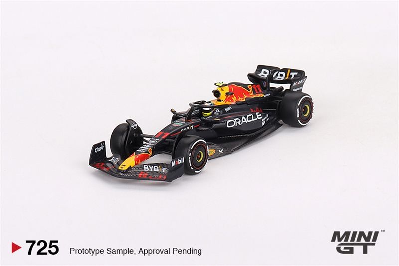 Mô hình xe Oracle Red Bull Racing RB19 #11 Sergio Pérez 2023 F1 2023 Saudi Arabian GP Winner tỉ lệ 1:64 MINIGT MGT00725-MJ