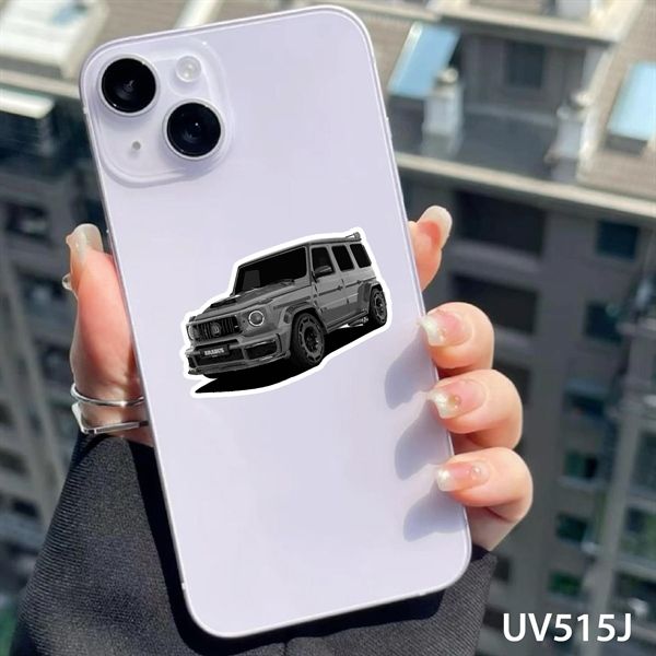 Decal UV Ferrari trang trí mô hình - điện thoại - laptop - máy tính - nón - ly - chống uv kích thước 5 x 5cm Autono1 UV515