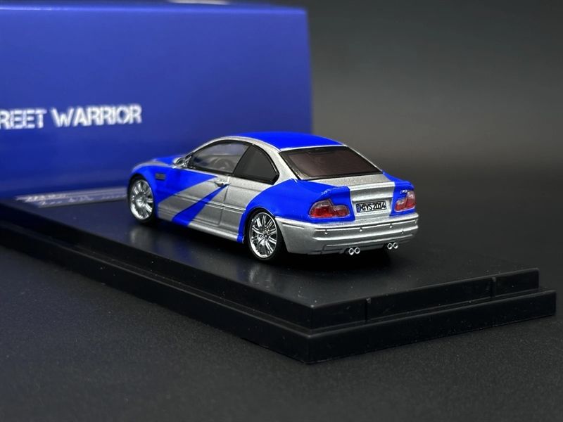 Mô hình xe BMW M3 NFS E46 tỉ lệ 1:64 Street weapon OT64322
