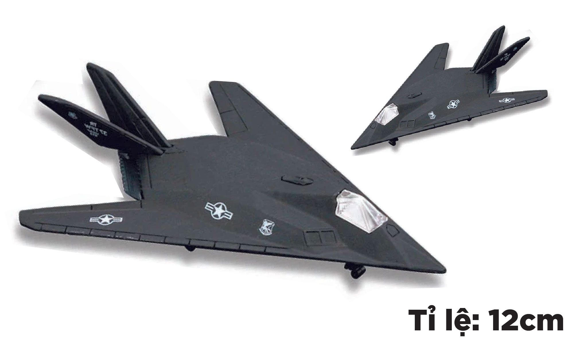 Mô hình máy bay #9971 F-117® Nighthawk® - Dull Black 12 cm 14106 MB12005