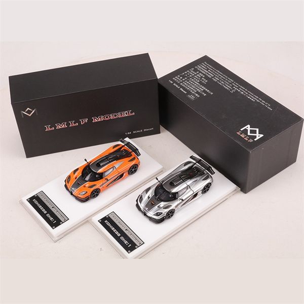 Mô hình xe Koenigsegg One:1 Open Tail mở được nắp máy sau tỉ lệ 1:64 MJ model LMLF-one1