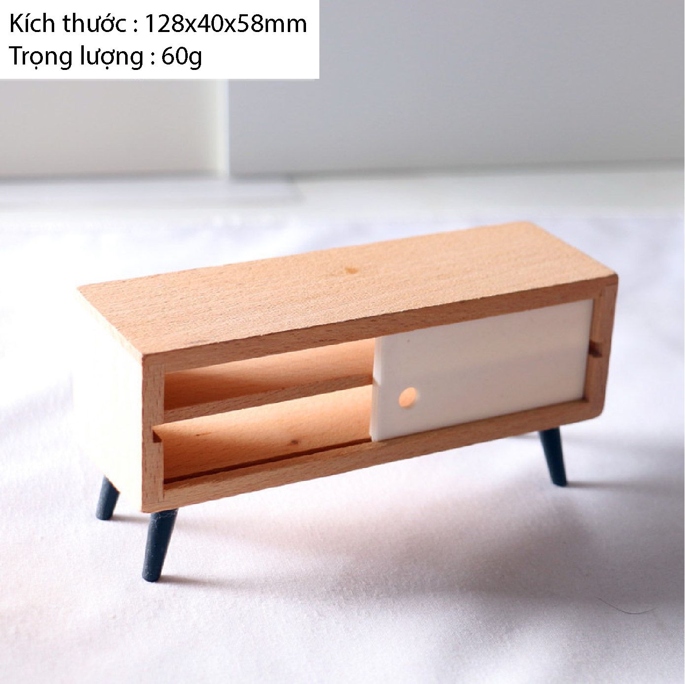 Phụ kiện decor mô hình Tivi và Bàn DE031