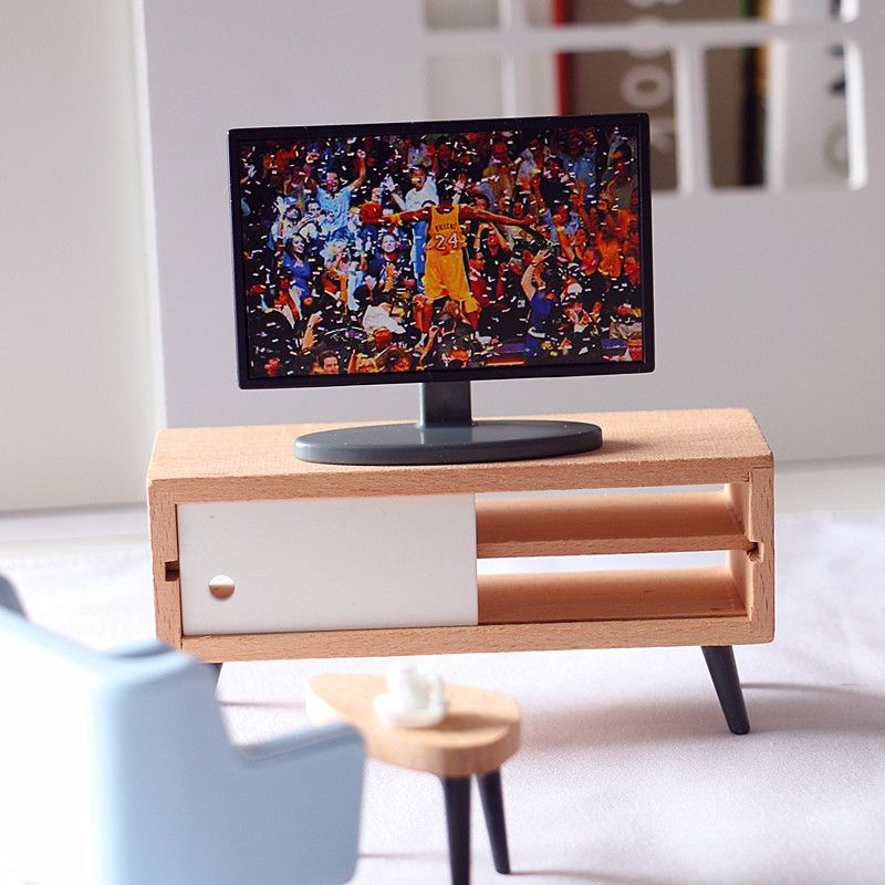 Phụ kiện decor mô hình Tivi và Bàn DE031