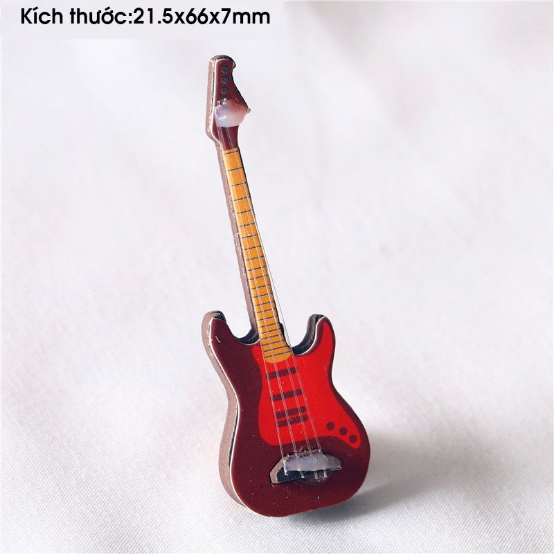 Phụ kiện Decor Mô Hình Đàn Guitar Cổ Điển DE047