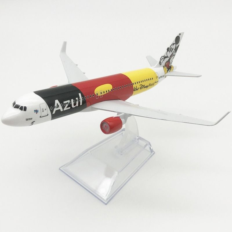  Mô hình máy bay Vietjet Mickey Airbus A320 kích thước 16cm MB16198 