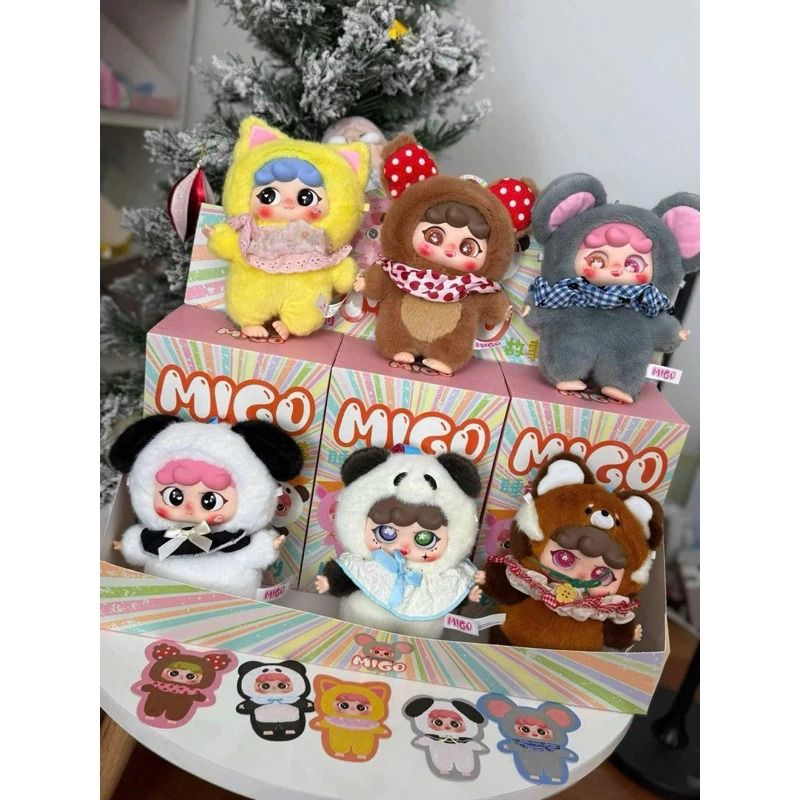 Blind box hộp mù Baby Three V3 - Migo Bedtime Story - Blind box chính hãng BL004