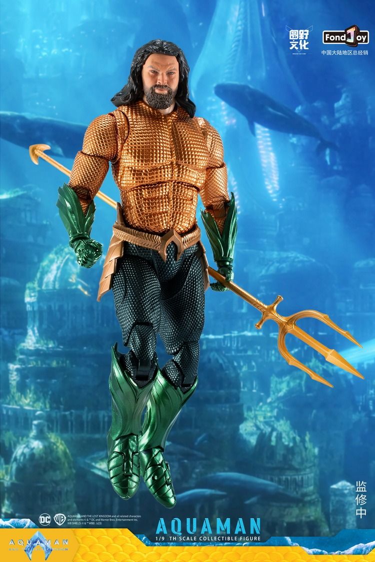 Mô hình nhân vật DC Aquaman Form Aquaman and The Lost Kingdom tỉ lệ 1:9 19CM FondJoy FG280