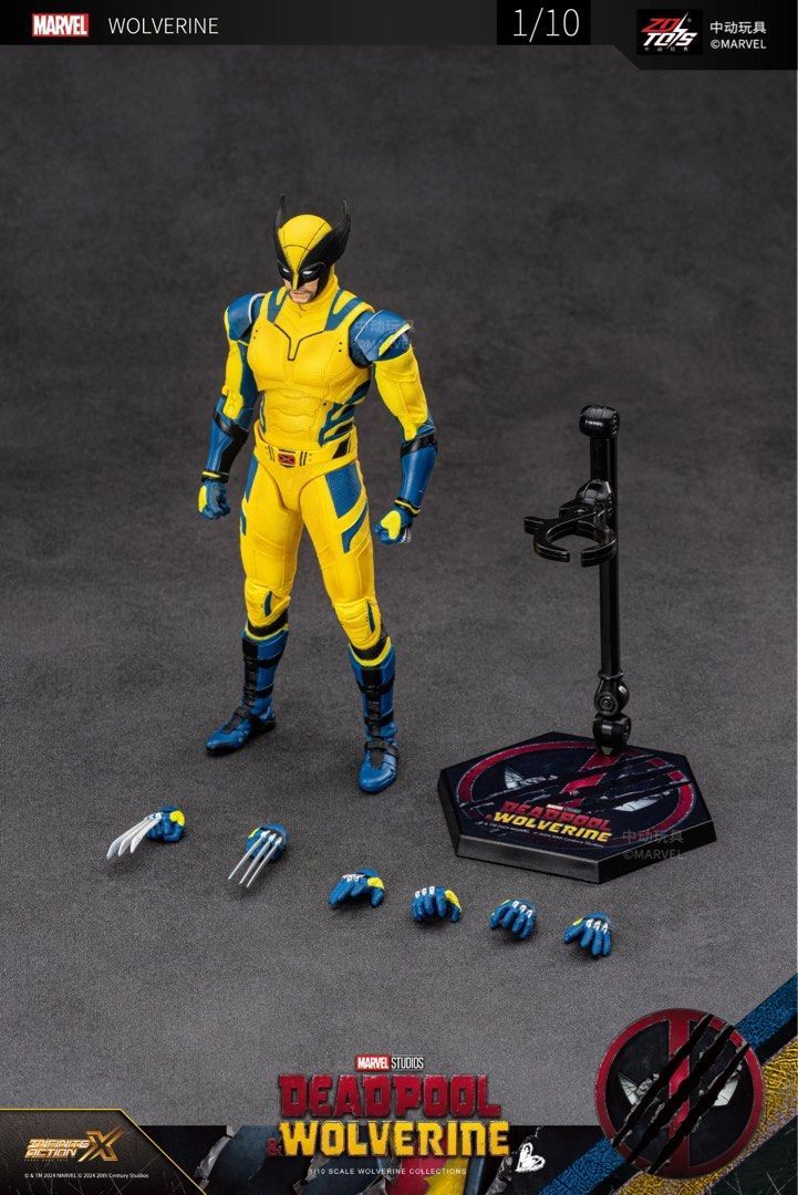 Mô hình nhân vật Marvel Wolverine