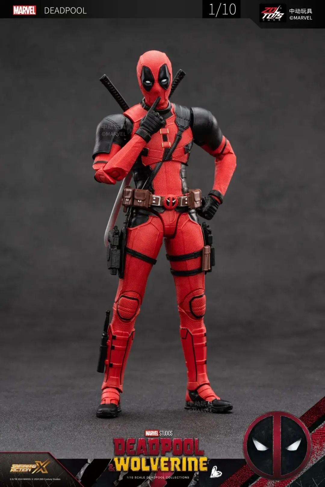 Mô hình nhân vật Marvel Deadpool