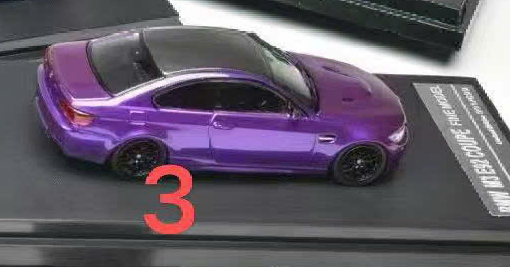 Mô hình xe BMW M3 E92 Coupe tỉ lệ 1:64 Fine model OT64314