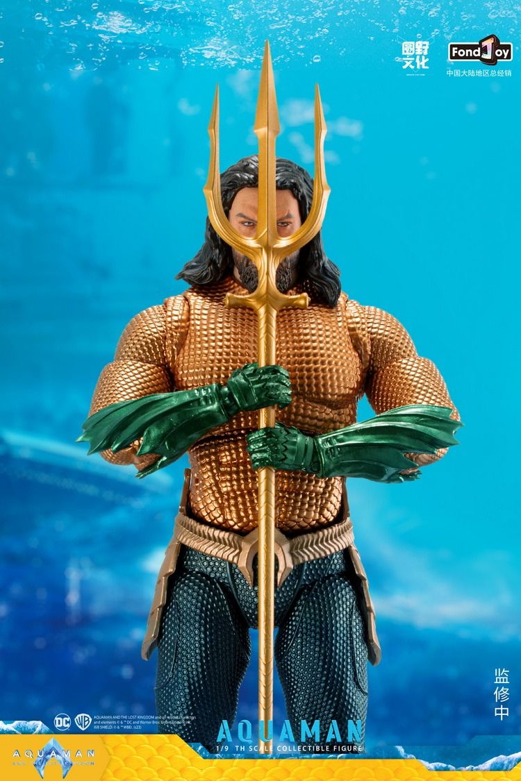 Mô hình nhân vật DC Aquaman Form Aquaman and The Lost Kingdom tỉ lệ 1:9 19CM FondJoy FG280