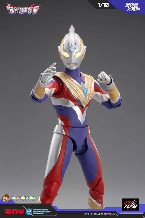 Mô hình nhân vật siêu nhân điện quang Ultra Man Trigger SHF tỉ lệ 18CM ZD Toys FG305