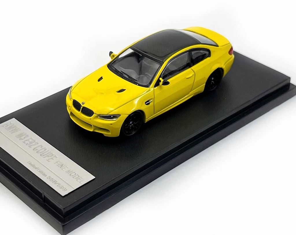 Mô hình xe BMW M3 E92 Coupe tỉ lệ 1:64 Fine model OT64314