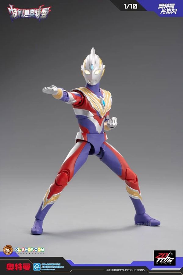 Mô hình nhân vật siêu nhân điện quang Ultra Man Trigger SHF tỉ lệ 18CM ZD Toys FG305