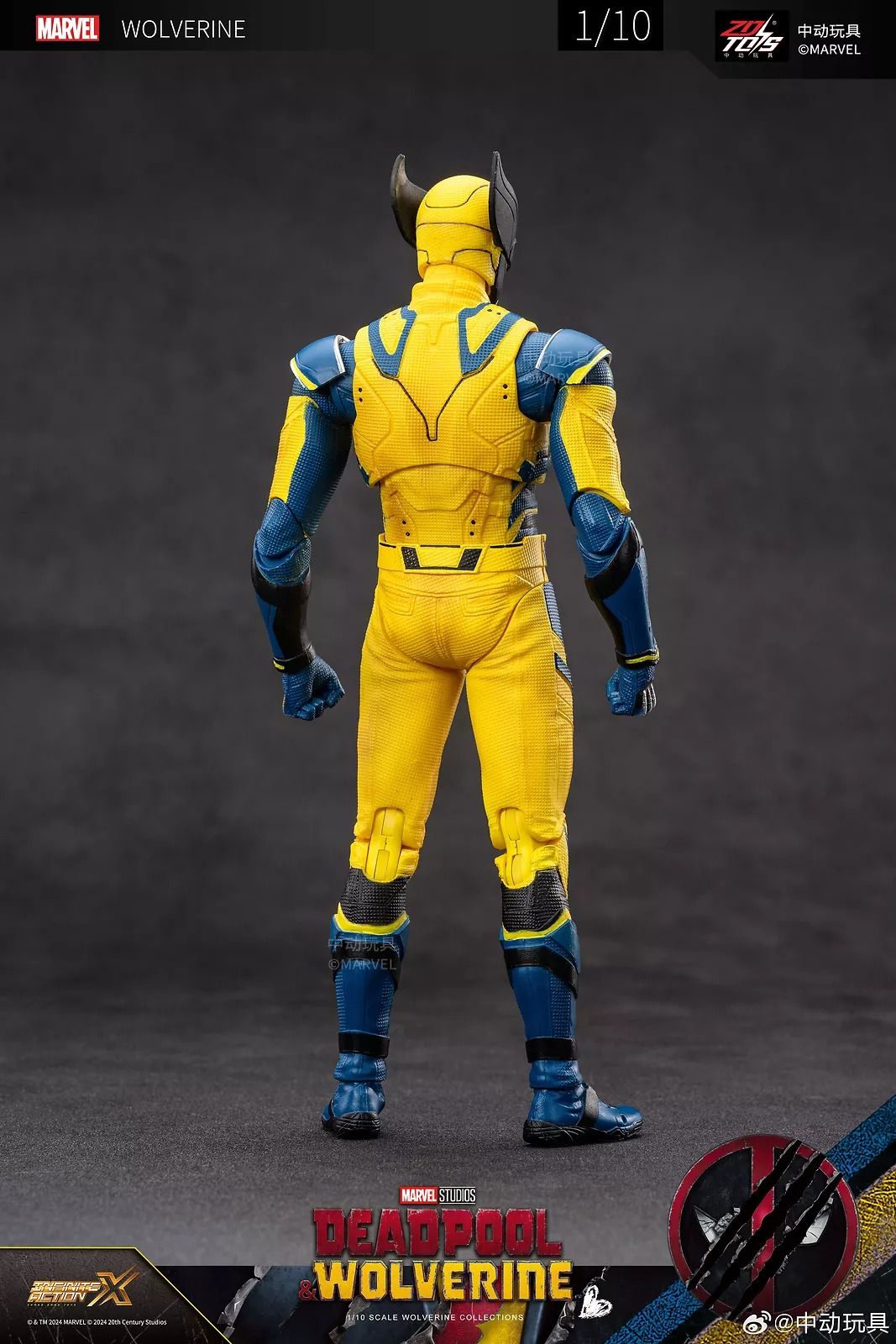 Mô hình nhân vật Marvel Wolverine