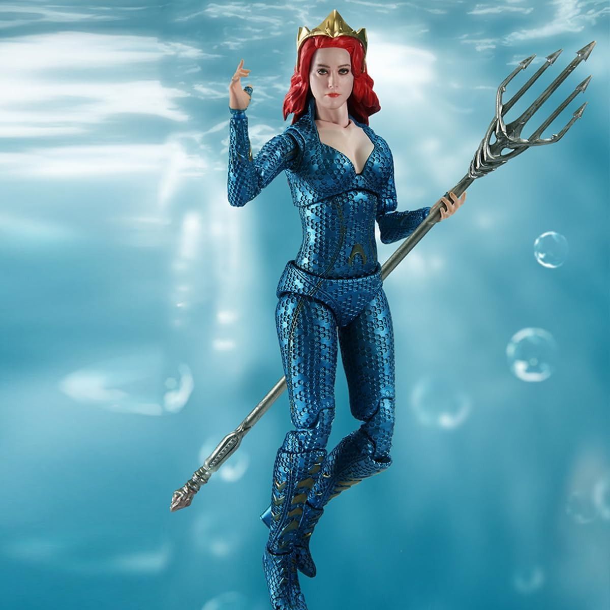 Mô hình nhân vật DC Mera Form Aquaman and The Lost Kingdom tỉ lệ 1:9 19CM FondJoy FG280