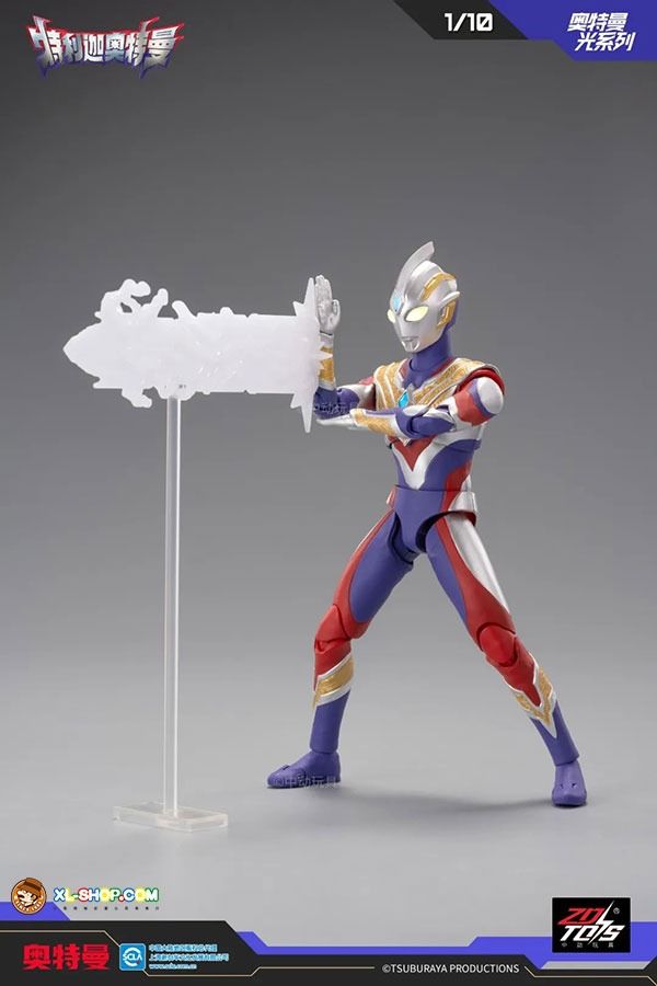 Mô hình nhân vật siêu nhân điện quang Ultra Man Trigger SHF tỉ lệ 18CM ZD Toys FG305