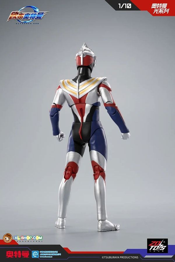 Mô hình nhân vật siêu nhân điện quang Ultra Man ORB SHF tỉ lệ 18CM ZD Toys FG305