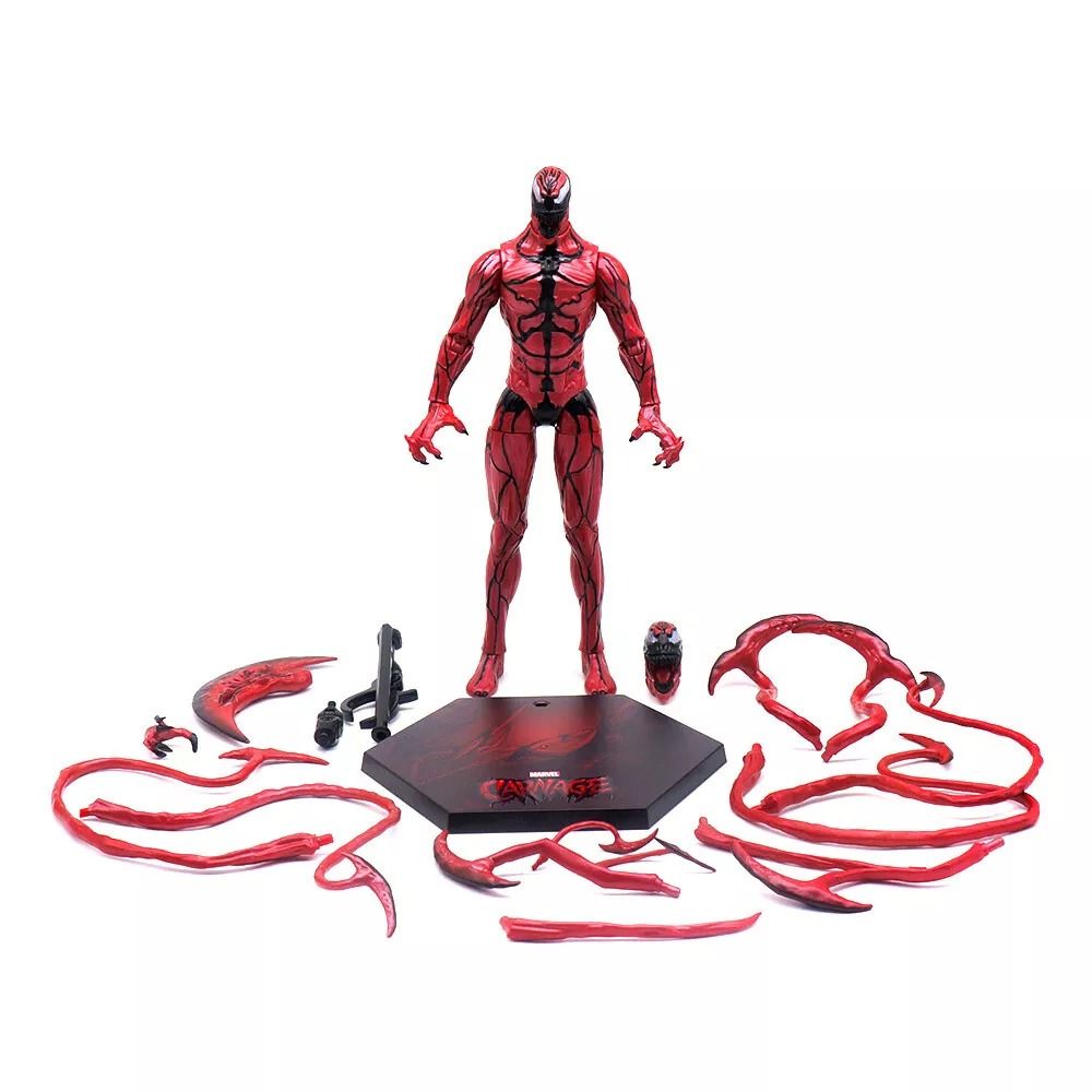 Mô hình nhân vật Marvel Spider man - Venom Carnage the Last Dance tỉ lệ 1:10 22CM ZD Toys FG284