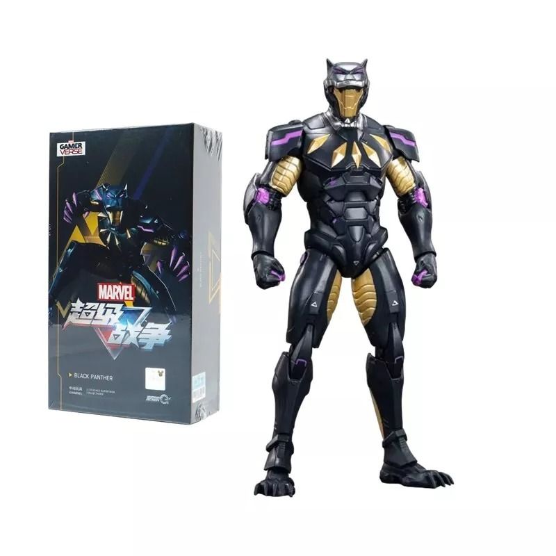 Mô hình nhân vật Marvel Black Panther SHF Gameverse Super War tỉ lệ 1:10 11,5CM ZD Toys FG277