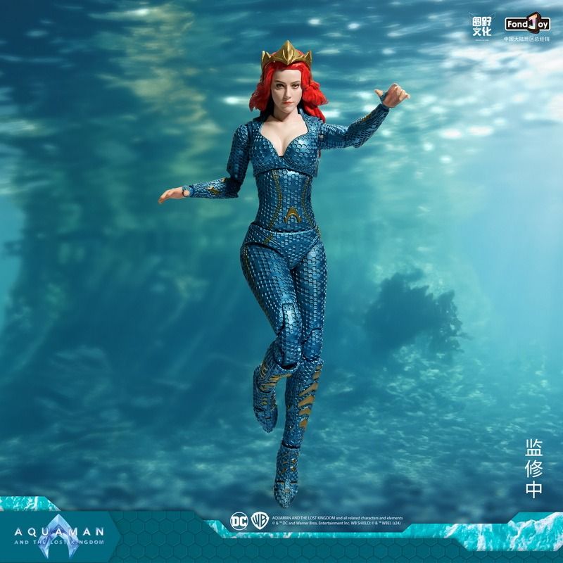 Mô hình nhân vật DC Mera Form Aquaman and The Lost Kingdom tỉ lệ 1:9 19CM FondJoy FG280