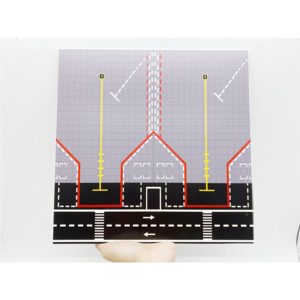  Diorama airport mô hình đường băng bãi đáp cho máy bay 16cm DR026 