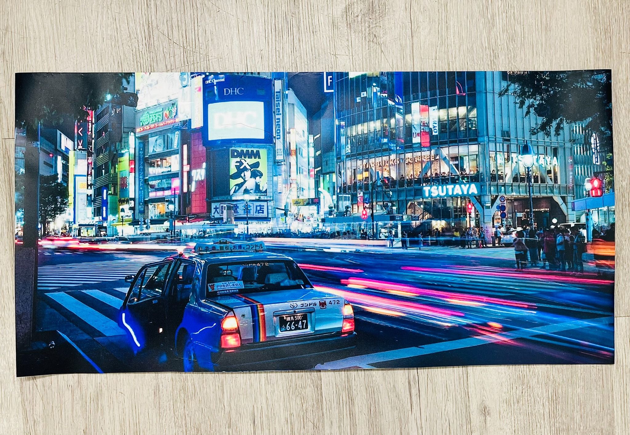 Wallpaper Background Drift Japan Cyperpunk in PP cán mờ chống nước bụi bẩn khổ dài 30x60cm DR038