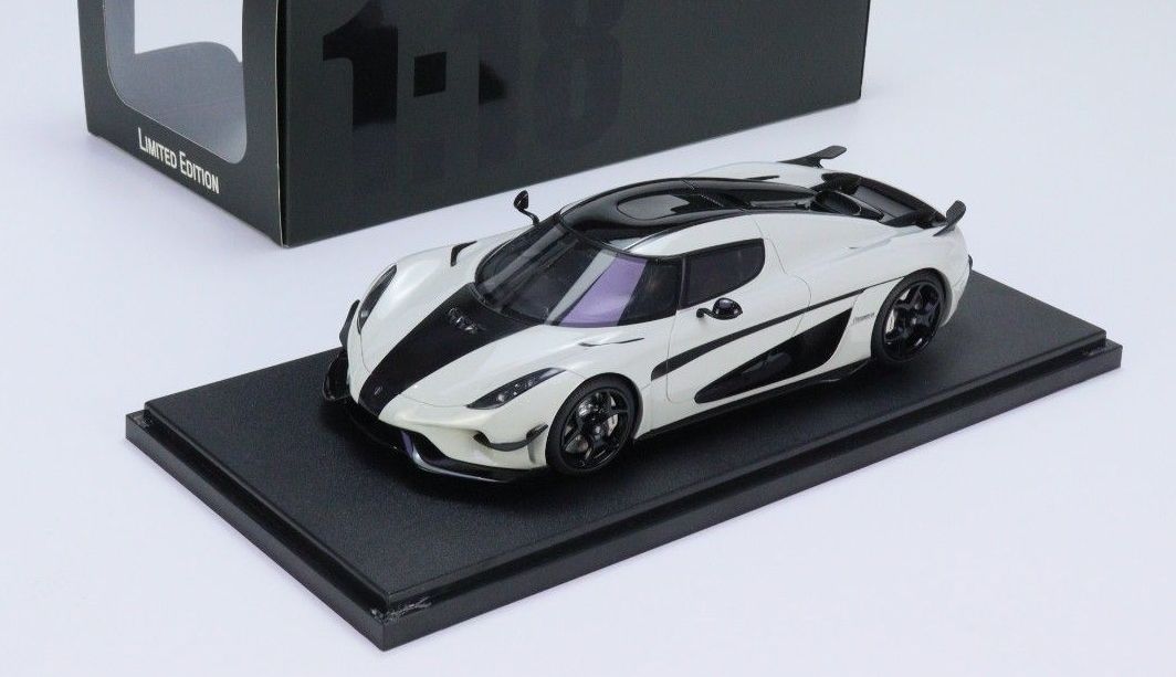 Mô hình xe Koenigsegg REGERA Black Line tỉ lệ 1:18 GT Spirit CLDC026