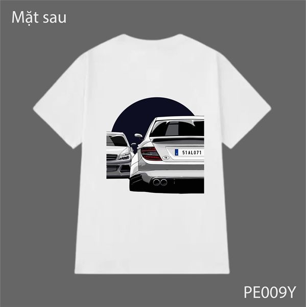 Sticker PET hãng xe in chuyển nhiệt - hình ủi lên vải - nón - áo - quần Autono1 PE009