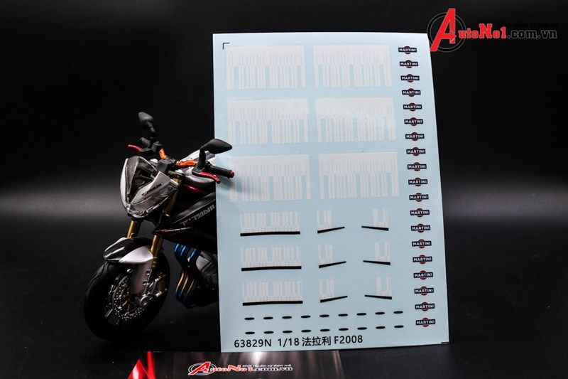  Decal nước Martini 1:18 63829n DC129 