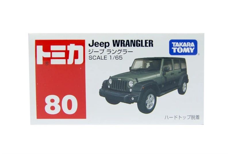 Mô hình xe Jeep Wrangler No.80 tỉ lệ 1:64 Tomica 824534