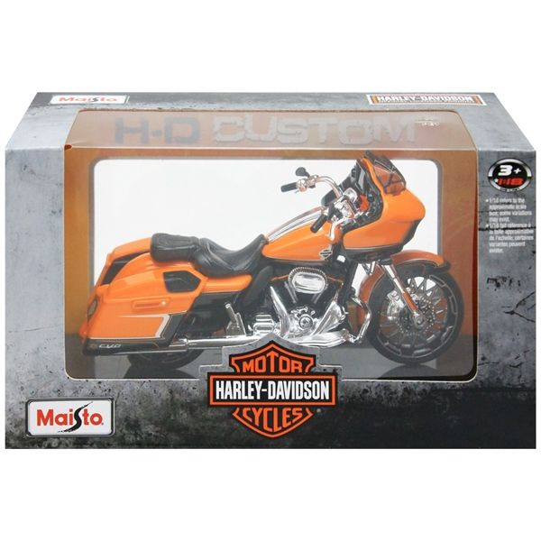 Mô hình Harley Davidson 2022 CVO Road Glide Orange 1:18 Maisto 39360 MT18005
