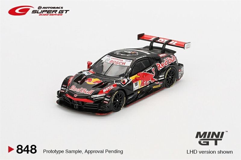 Mô hình xe Honda NSX-GT Type S GT500 #16 Red Bull MOTUL MUGEN NSX-GT