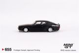  Mô hình xe Nissan Skyline Kenmeri Liberty Walk Black tỉ lệ 1:64 MiniGT 