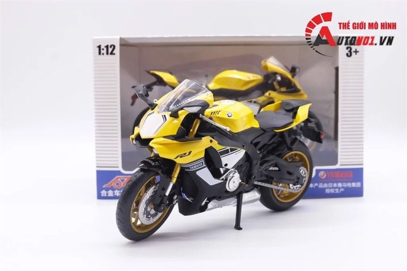 Mô hình xe Yamaha Yzf R1 tỉ lệ 1:12 MSZ MT092