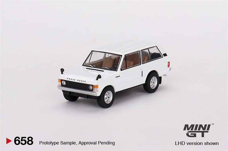  Mô hình xe Range Rover Davos White tỉ lệ 1:64 MiniGT 