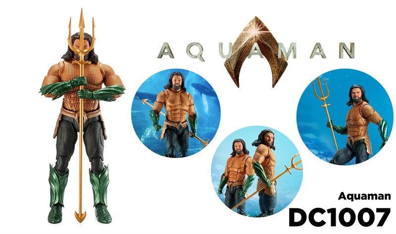 Mô hình nhân vật DC Aquaman Form Aquaman and The Lost Kingdom tỉ lệ 1:9 19CM FondJoy FG280