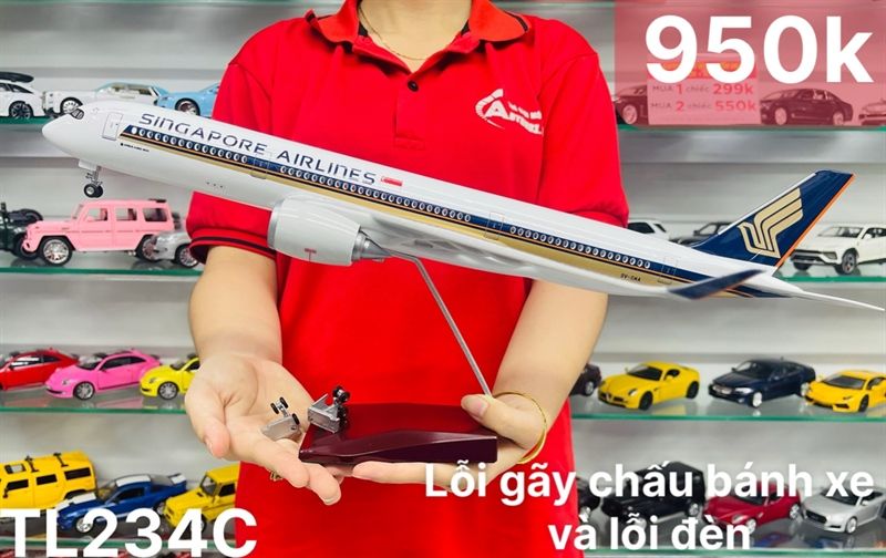 Thanh lý mô hình máy bay lỗi TL234