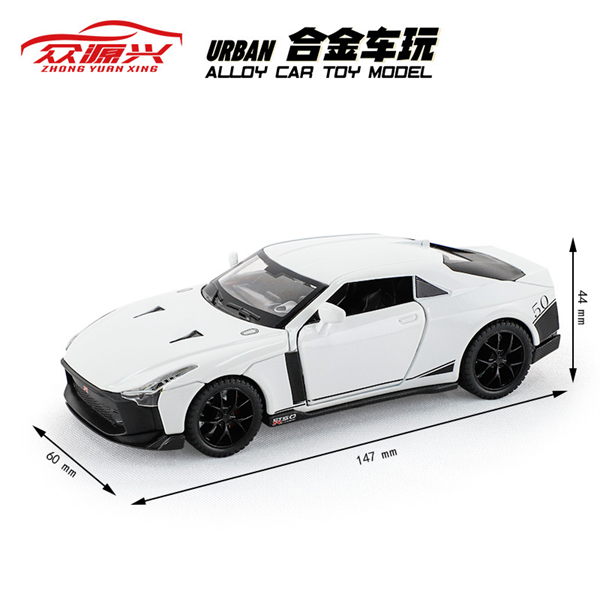 Mô hình xe ô tô Nissan GT-R50 tỉ lệ 1:32 Alloy model OT137