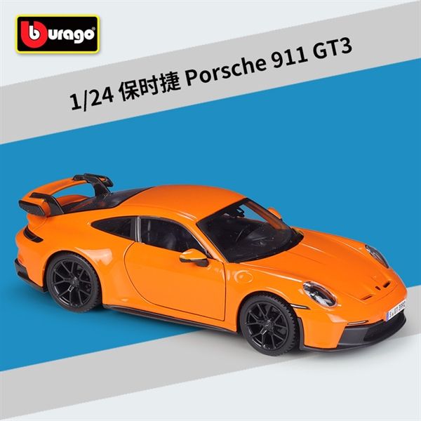 Mô hình xe Porsche 911 GT3 đánh lái được 1:24 Bburago 18-21104 GN OT059