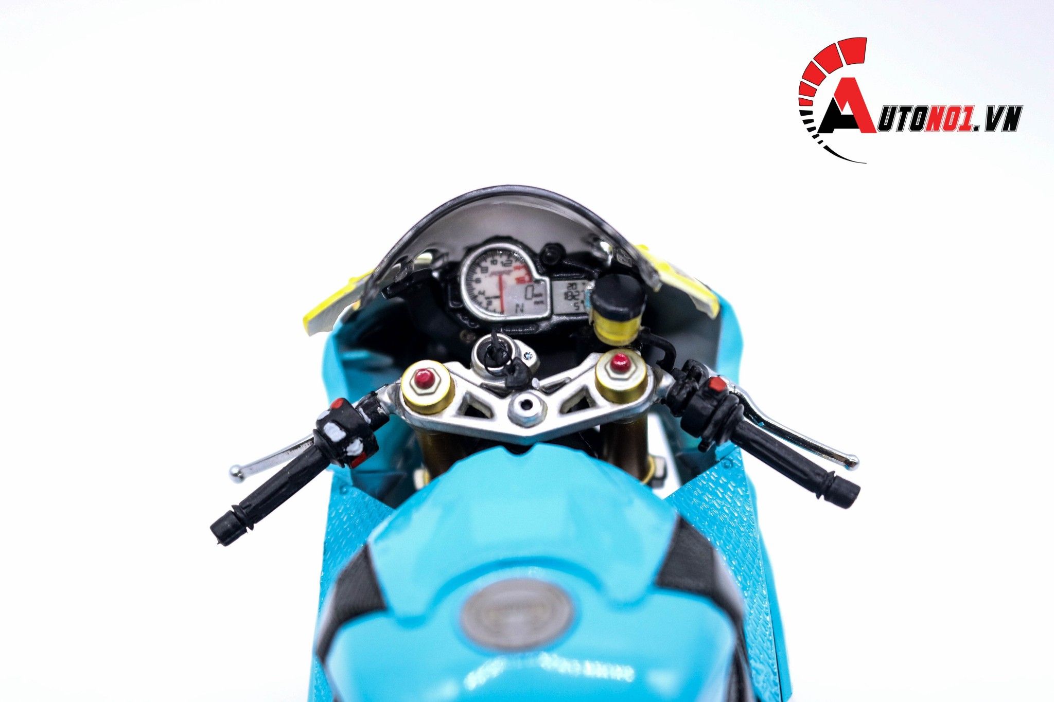 MÔ HÌNH XE ĐỘ BMW S1000RR SHARK CUSTOM 1:10 SCHUCO