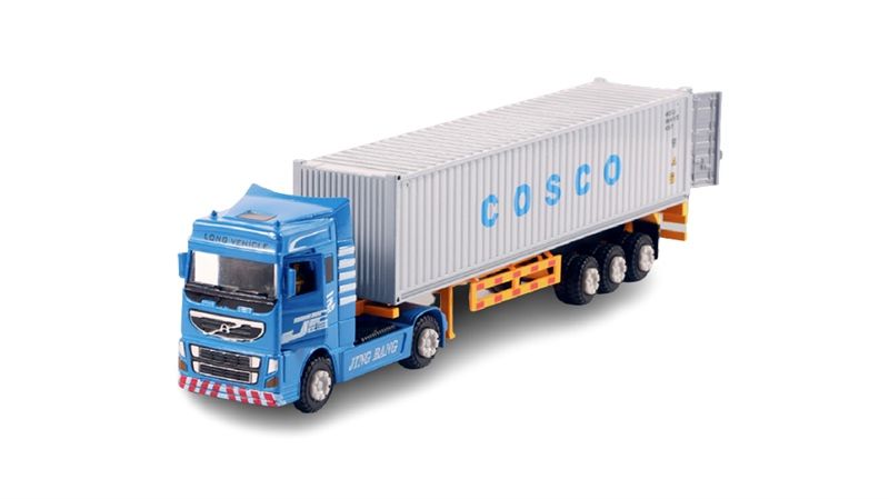  Xe mô hình container chở hàng 1:50 jingbang 7877 