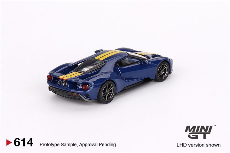 Mô hình xe Ford GT Sunoco Blue tỉ lệ 1:64 MiniGT MGT00614