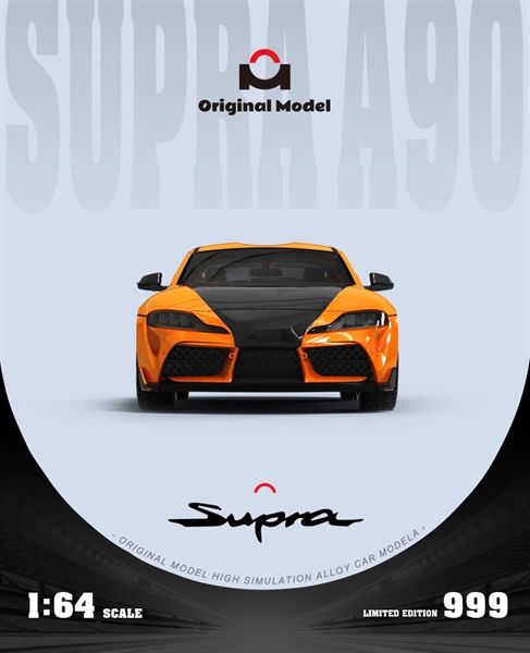 Mô hình xe Toyota Supra Speed and Passion Coating tỉ lệ 1:64 Original Model OM647401