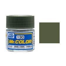 Lacquer C130 Dark Green (Kawasaki) Semi-Gloss sơn mô hình màu Xanh Đậm 10ml Mr.Hobby C130