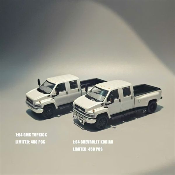 Mô hình xe bán tải pickup GMC - Chevrolet Kodiak American limited 450pcs tỉ lệ 1:64 GOC model OT64104