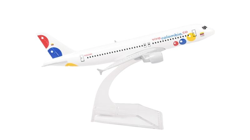 Mô hình máy bay Avianca Viva Colombia Airbus A320-200 16cm MB16169