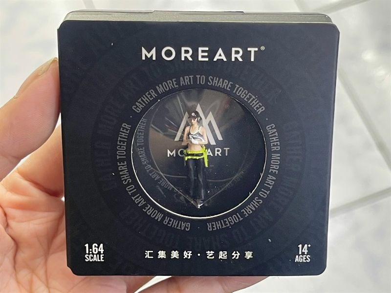 Mô hình nhân vật figure resin tỉ lệ 1:64 Time micro - TPC model