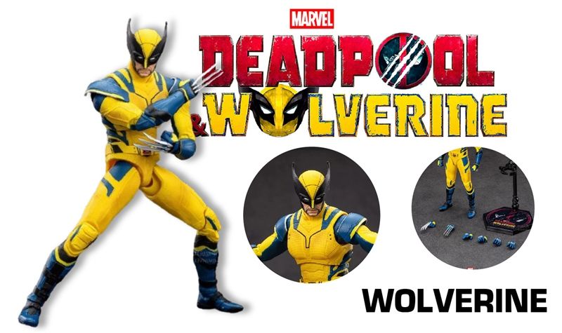 Mô hình nhân vật Marvel Wolverine