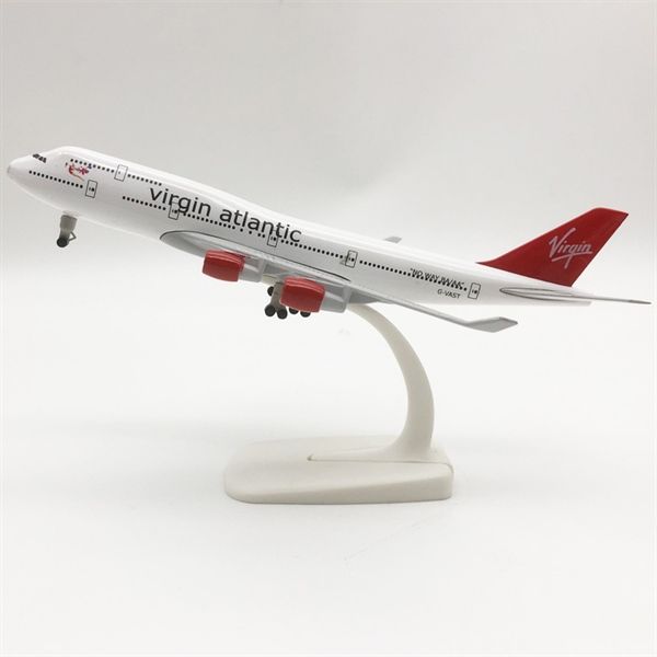 Mô hình máy bay Canada Virgin Atlantic Airways Boeing B747 20cm MB20072